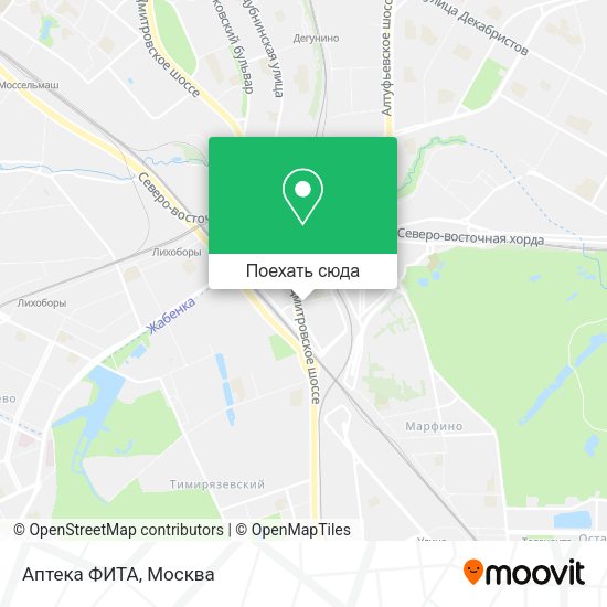 Карта Аптека ФИТА
