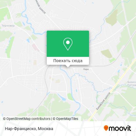 Карта Нар-Франциско