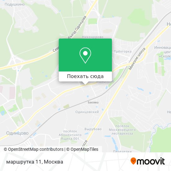 Карта маршрутка 11
