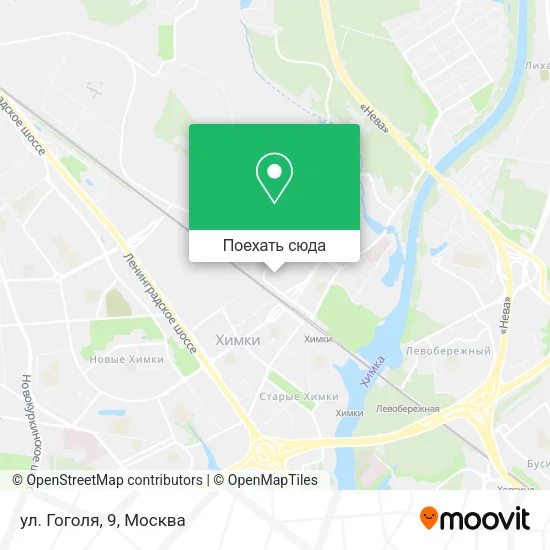 Карта ул. Гоголя, 9