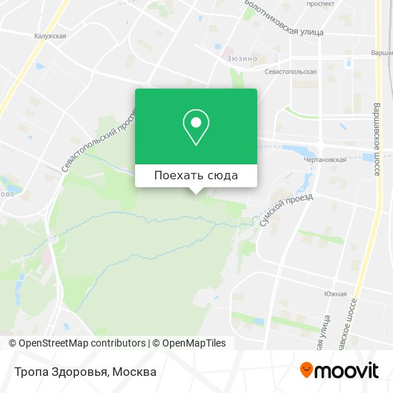 Карта Тропа Здоровья