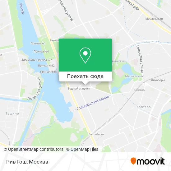 Карта Рив Гош
