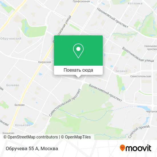 Карта Обручева 55 А