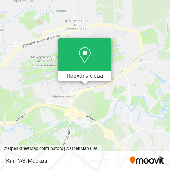 Карта Кпп-№8