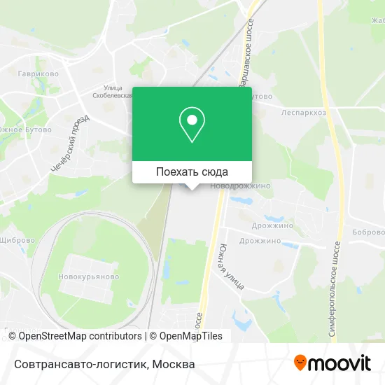 Карта Совтрансавто-логистик