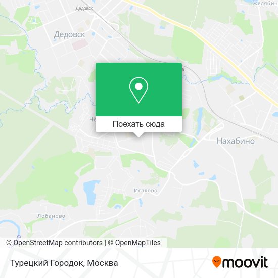 Карта Турецкий Городок