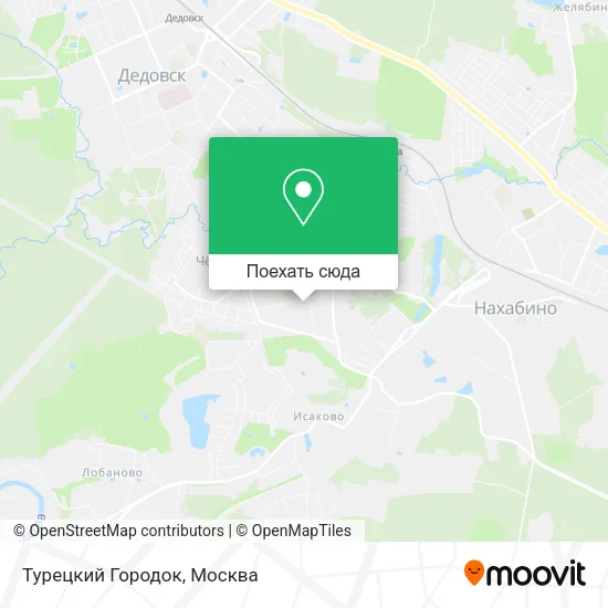 Карта Турецкий Городок