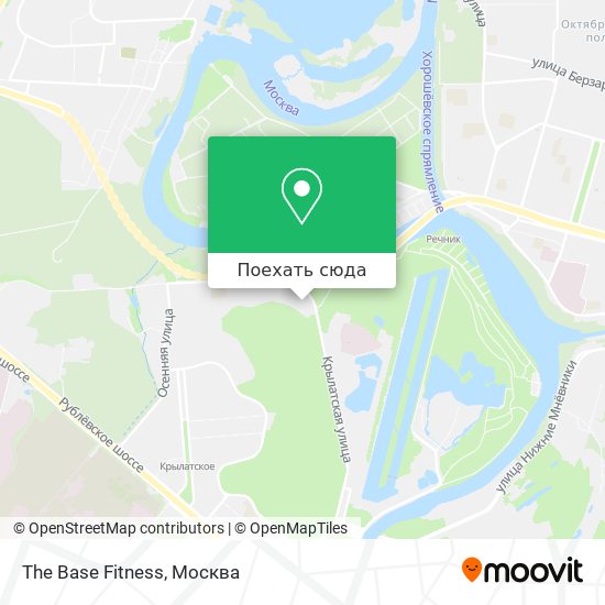 Карта The Base Fitness