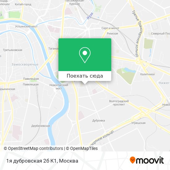 Карта 1я дубровская 2б К1