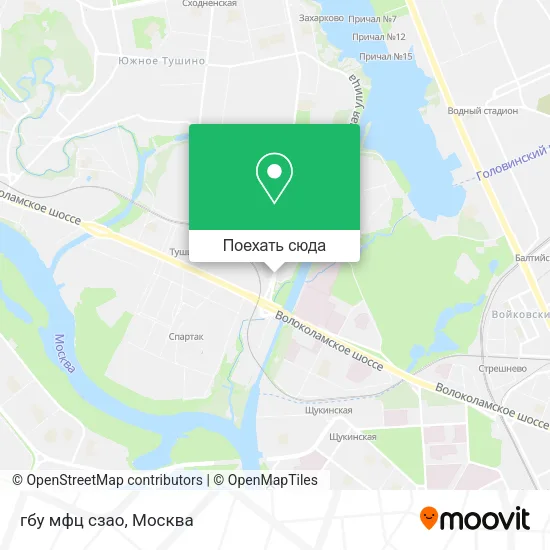 Карта гбу мфц сзао