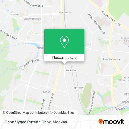 Карта Парк Чудес Ритейл Парк