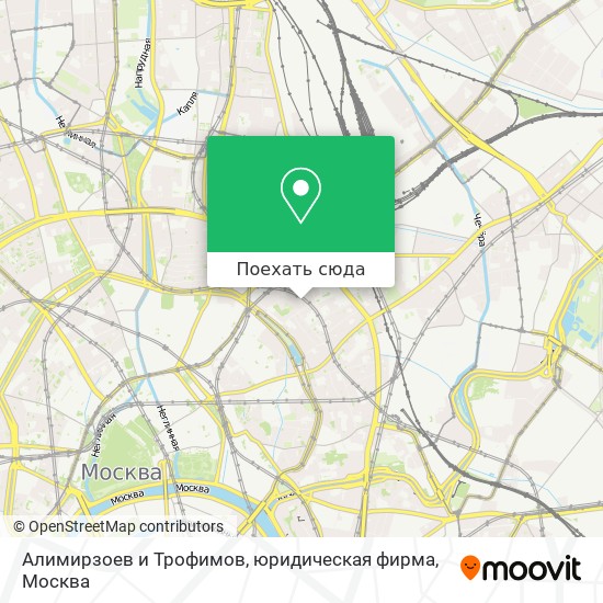 Карта Алимирзоев и Трофимов, юридическая фирма