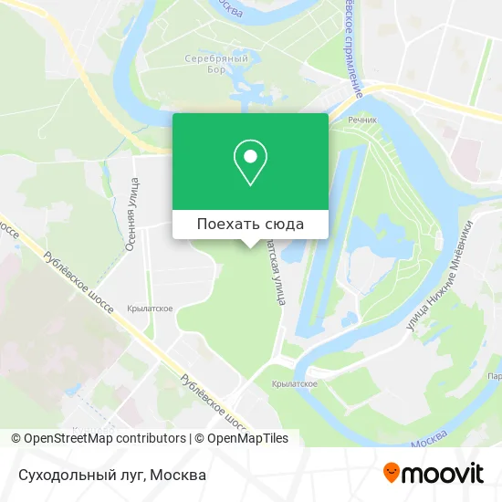 Карта Суходольный луг