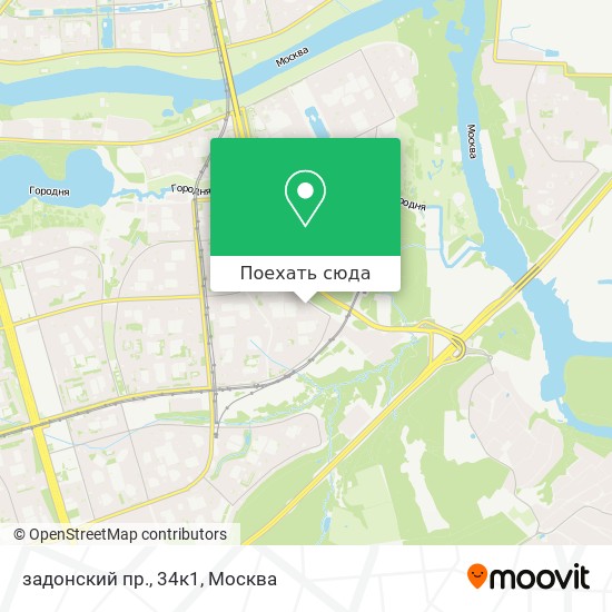 Карта задонский пр., 34к1