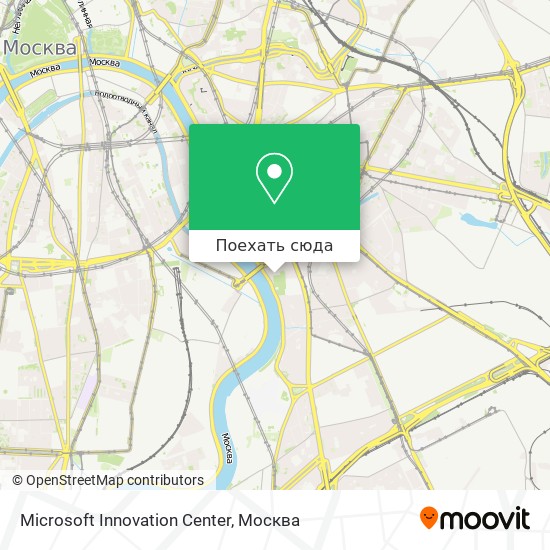 Карта Microsoft Innovation Center