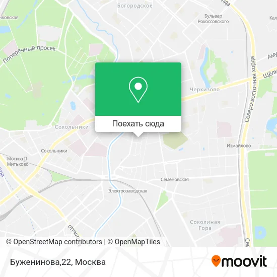 Карта Буженинова,22