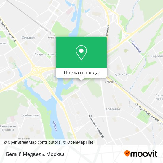 Карта Белый Медведь
