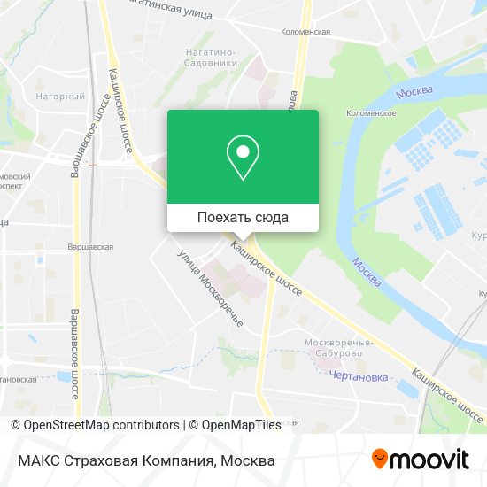 Карта МАКС Страховая Компания
