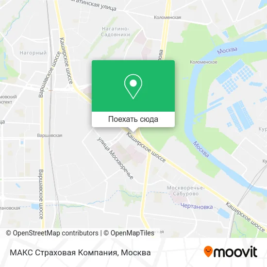 Карта МАКС Страховая Компания
