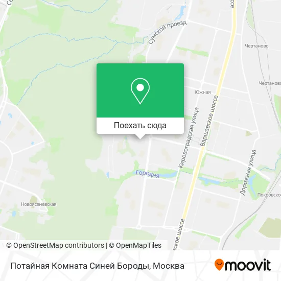 Карта Потайная Комната Синей Бороды