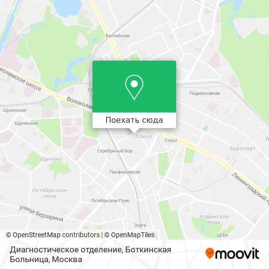 Боткинская больница метро рядом