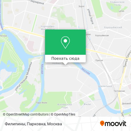 Карта Филипины, Парковка