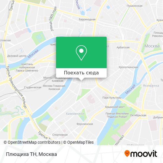 Карта Плющиха ТН