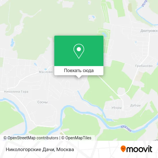 Карта Никологорские Дачи