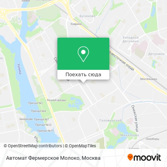 Карта Автомат Фермерское Молоко