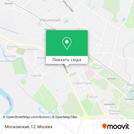 Карта Московская, 12