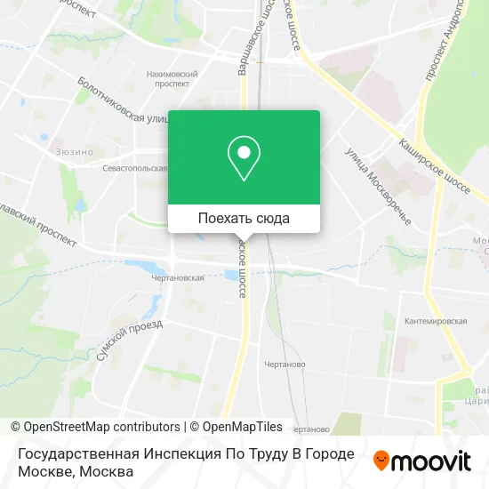 Карта Государственная Инспекция По Труду В Городе Москве