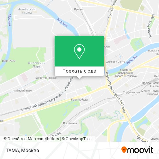 Карта ТАМА