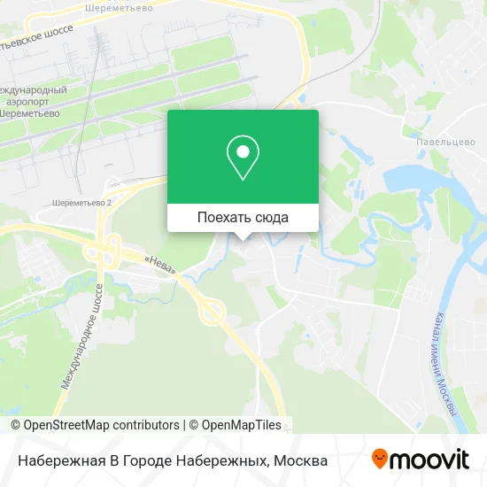 Карта Набережная В Городе Набережных