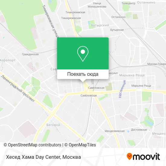 Карта Хесед Хама Day Center