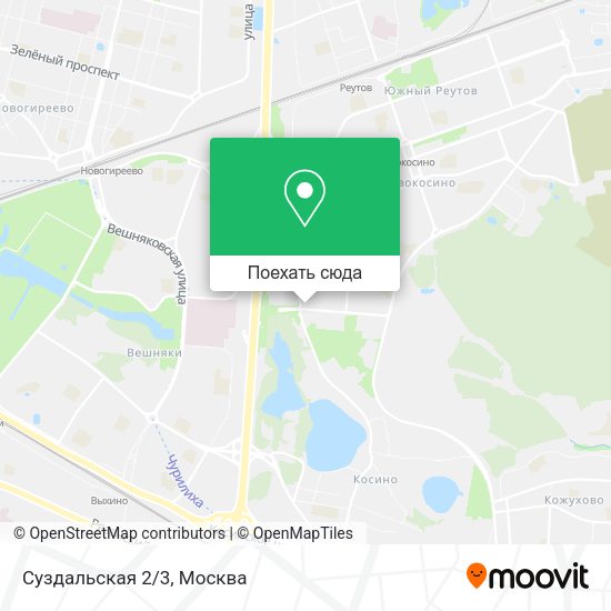 Карта Суздальская 2/3