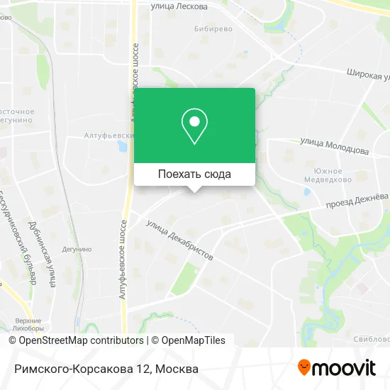 Карта Римского-Корсакова 12