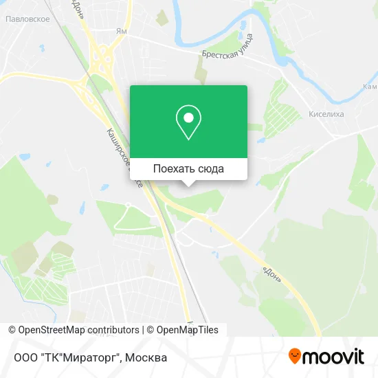 Карта ООО "ТК"Мираторг"