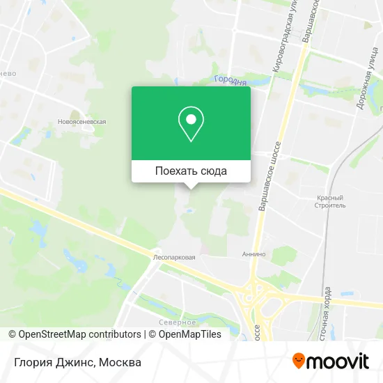 Карта Глория Джинс