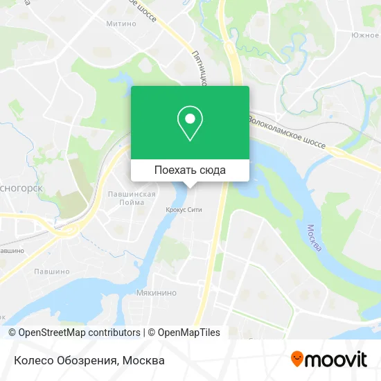 Карта Колесо Обозрения