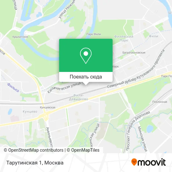 Карта Тарутинская 1