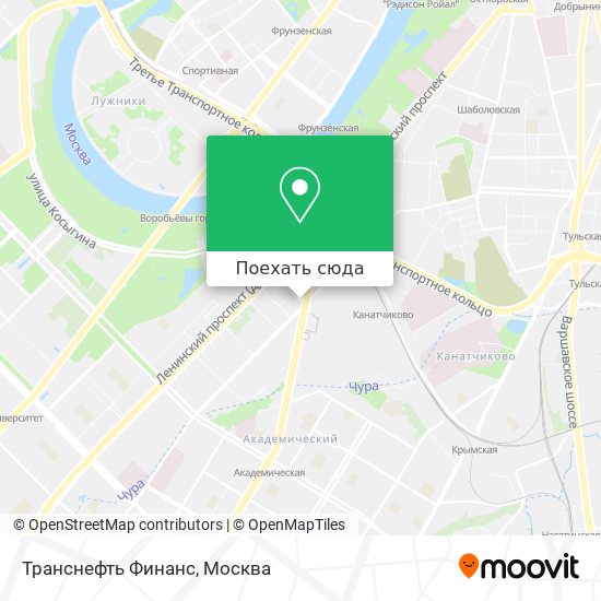 Карта Транснефть Финанс