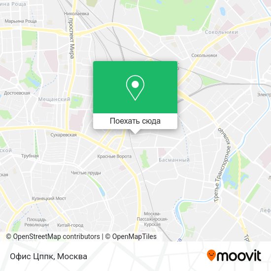 Карта Офис Цппк