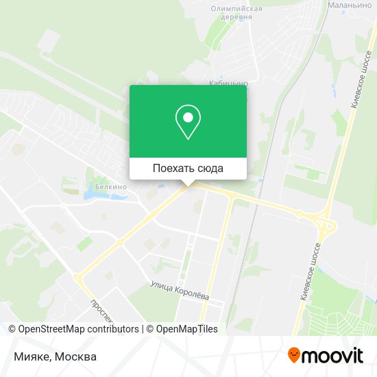Карта Мияке