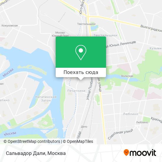 Карта Сальвадор Дали