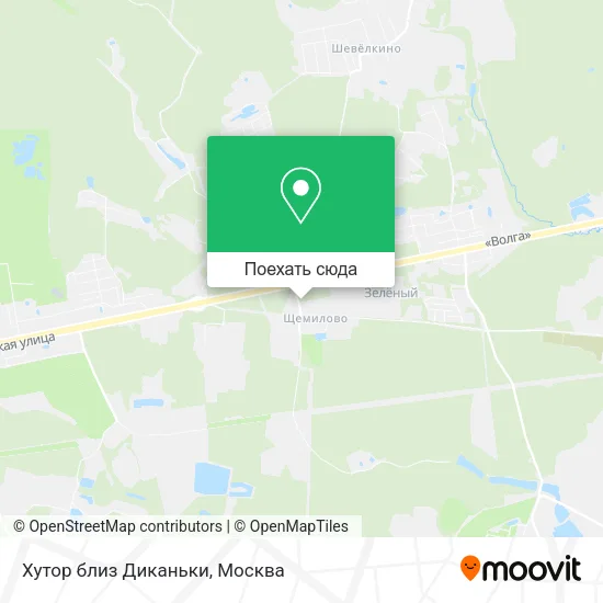 Карта Хутор близ Диканьки
