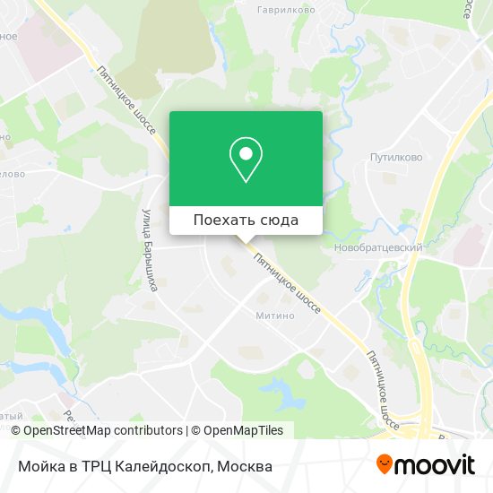 Карта Мойка в ТРЦ Калейдоскоп