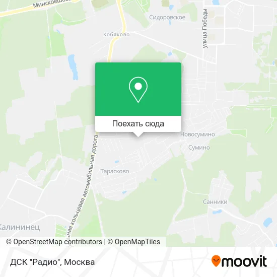 Карта ДСК "Радио"