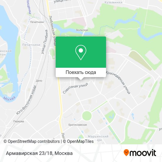 Карта Армавирская 23/18