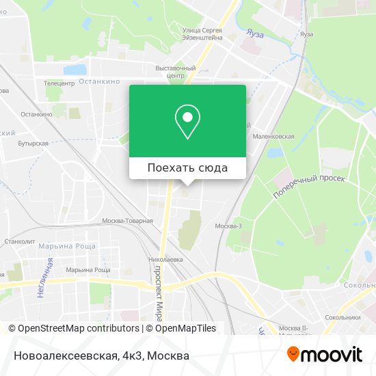 Карта Новоалексеевская, 4к3