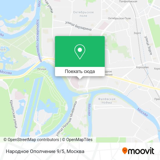 Карта Народное Ополчение 9/5